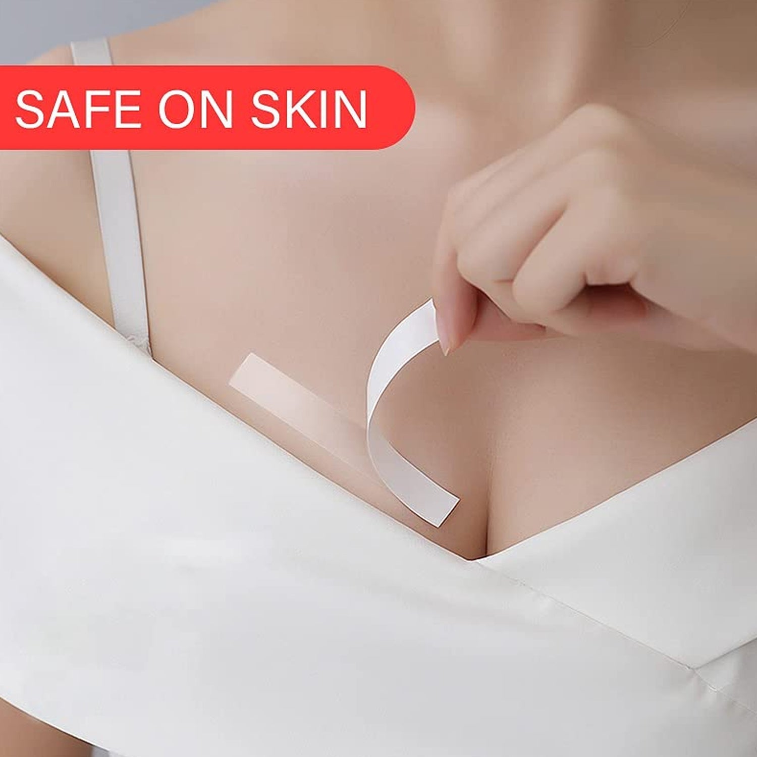 6475 Waterproof Anti-Skid, Disposable Double Sided 36 Adhesive Transparent Clear Medical Tape for Lingerie 6475 Waterproof Anti-Skid, Disposable Double Sided 36 Adhesive Transparent Clear Medical Tape for Lingerie